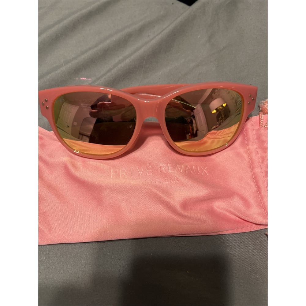 Prive Revaux Polarized Sunglasses Pink The Prep Fit  Women's Sunglasses